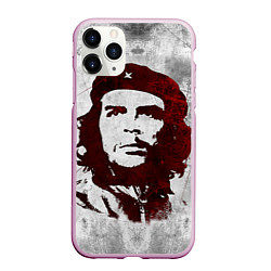 Чехол iPhone 11 Pro матовый Че Гевара, цвет: 3D-розовый