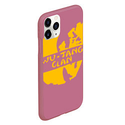 Чехол iPhone 11 Pro матовый Wu-Tang Clan, цвет: 3D-малиновый — фото 2