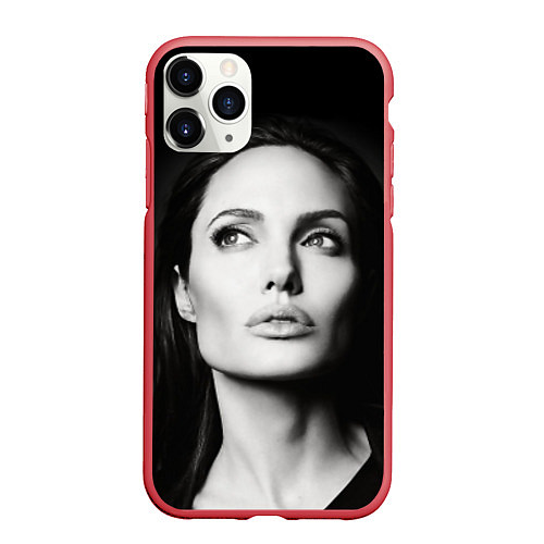 Чехол iPhone 11 Pro матовый Mono Jolie / 3D-Красный – фото 1
