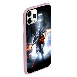 Чехол iPhone 11 Pro матовый Battlefield Hardline, цвет: 3D-розовый — фото 2