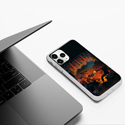 Чехол iPhone 11 Pro матовый DOOM: Wars, цвет: 3D-белый — фото 2