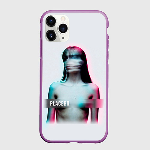 Чехол iPhone 11 Pro матовый Placebo Meds / 3D-Фиолетовый – фото 1