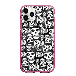 Чехол iPhone 11 Pro матовый Misfits Pattern