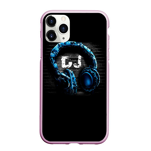 Чехол iPhone 11 Pro матовый DJ / 3D-Розовый – фото 1