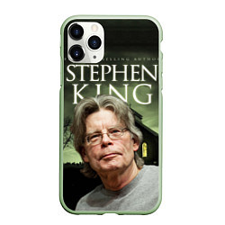 Чехол iPhone 11 Pro матовый Bestselling Author, цвет: 3D-салатовый