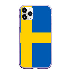 Чехол iPhone 11 Pro матовый Швеция