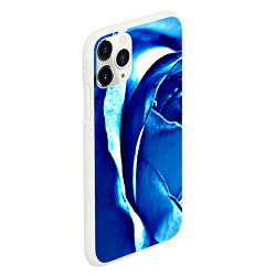 Чехол iPhone 11 Pro матовый Роза, цвет: 3D-белый — фото 2