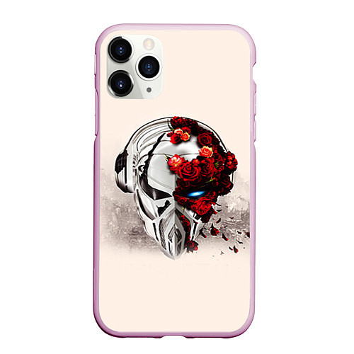 Чехол iPhone 11 Pro матовый Pirate Station: Pink Side / 3D-Розовый – фото 1