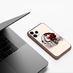 Чехол iPhone 11 Pro матовый Pirate Station: Pink Side, цвет: 3D-коричневый — фото 2