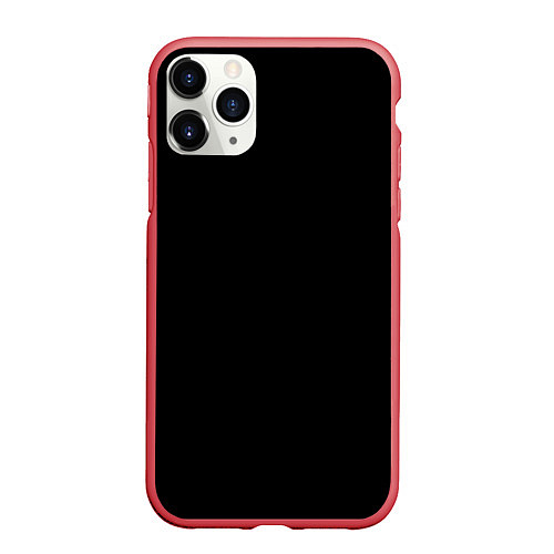 Чехол iPhone 11 Pro матовый Diana / 3D-Красный – фото 1