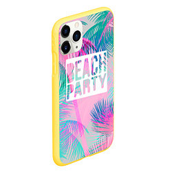 Чехол iPhone 11 Pro матовый Beach Party, цвет: 3D-желтый — фото 2