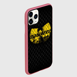 Чехол iPhone 11 Pro матовый Wu-Tang Clan: Grid, цвет: 3D-малиновый — фото 2