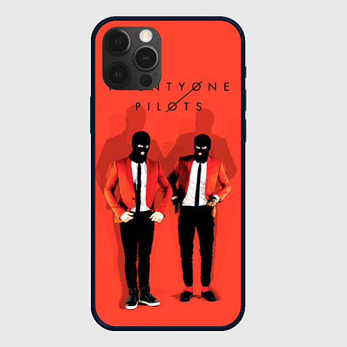 Чехол iPhone 12 Pro Max Twenty One Pilots / 3D-Черный – фото 1