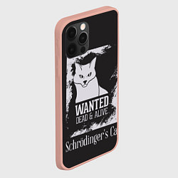Чехол для iPhone 12 Pro Max Wanted Cat, цвет: 3D-светло-розовый — фото 2
