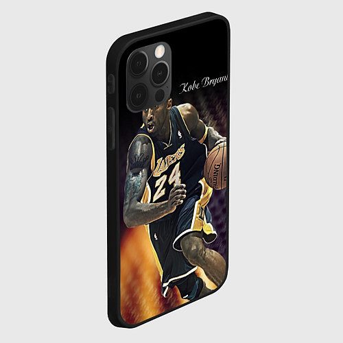 Чехол iPhone 12 Pro Max Kobe Bryant / 3D-Черный – фото 2