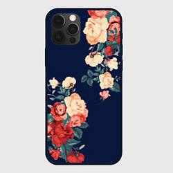 Чехол iPhone 12 Pro Max Fashion flowers