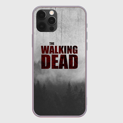 Чехол iPhone 12 Pro Max The Walking Dead / 3D-Серый – фото 1