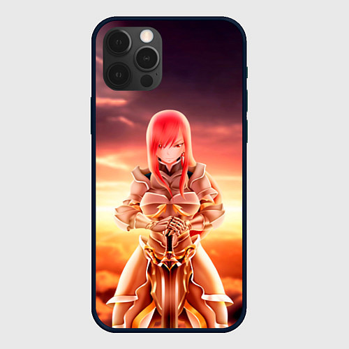 Чехол iPhone 12 Pro Max Fairy Tail / 3D-Черный – фото 1