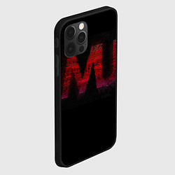 Чехол для iPhone 12 Pro Max Manchester United team, цвет: 3D-черный — фото 2