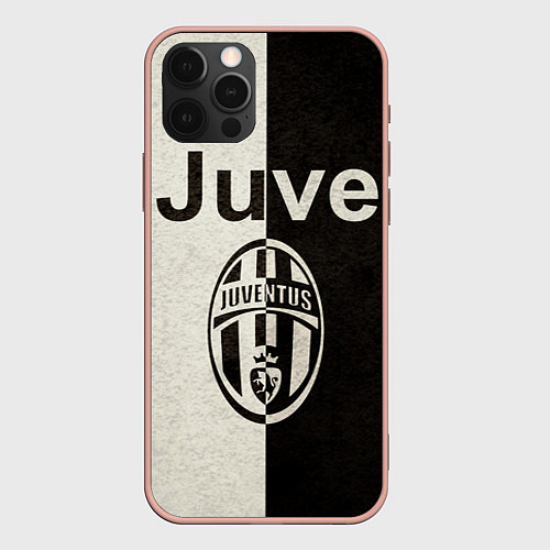Чехол iPhone 12 Pro Max Juventus6 / 3D-Светло-розовый – фото 1