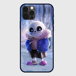 Чехол для iPhone 12 Pro Max Winter forest & Sans, цвет: 3D-черный
