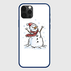 Чехол iPhone 12 Pro Max Снеговик