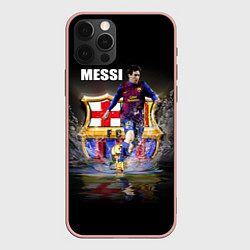 Чехол iPhone 12 Pro Max Messi FCB