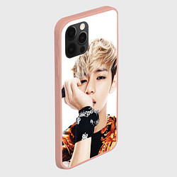 Чехол для iPhone 12 Pro Max Kim TaeHyung, цвет: 3D-светло-розовый — фото 2
