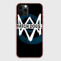 Чехол для iPhone 12 Pro Max Watch Dogs 2, цвет: 3D-светло-розовый