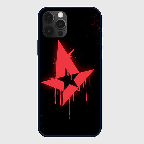 Чехол iPhone 12 Pro Max Astralis: Black collection / 3D-Черный – фото 1