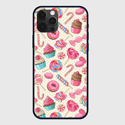 Чехол для iPhone 12 Pro Max Радости для сладости, цвет: 3D-черный