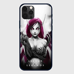 Чехол для iPhone 12 Pro Max Cute Demon, цвет: 3D-черный