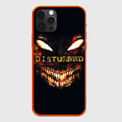 Чехол для iPhone 12 Pro Max Disturbed Demon, цвет: 3D-красный