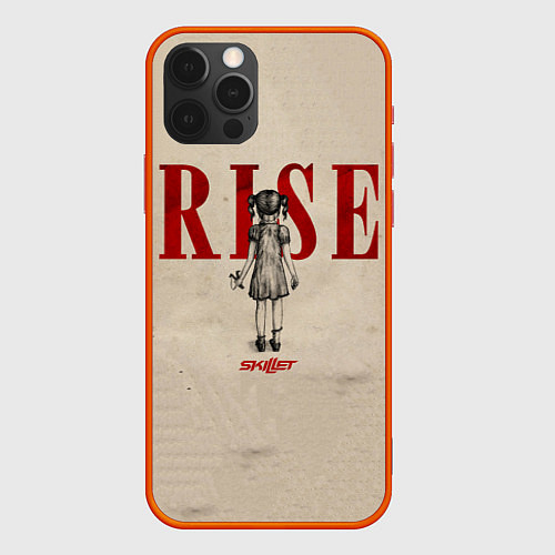 Чехол iPhone 12 Pro Max Skillet: Rise / 3D-Красный – фото 1