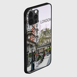 Чехол для iPhone 12 Pro Max Лондон - бульвар, цвет: 3D-черный — фото 2