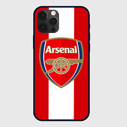 Чехол iPhone 12 Pro Max Arsenal FC: Red line