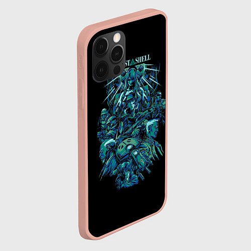 Чехол iPhone 12 Pro Max Ghost In The Shell 7 / 3D-Светло-розовый – фото 2