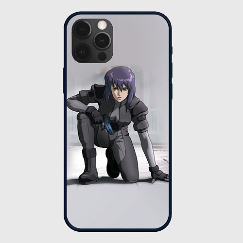 Чехол iPhone 12 Pro Max Ghost In The Shell 5 / 3D-Черный – фото 1