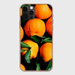 Чехол iPhone 12 Pro Max Мандаринчики