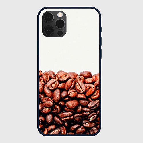 Чехол iPhone 12 Pro Max Coffee / 3D-Черный – фото 1