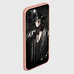 Чехол для iPhone 12 Pro Max Гробовщик 2, цвет: 3D-светло-розовый — фото 2