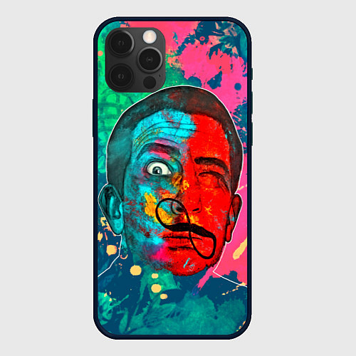 Чехол iPhone 12 Pro Max Dali Art / 3D-Черный – фото 1