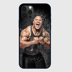 Чехол iPhone 12 Pro Max Dwayne Johnson