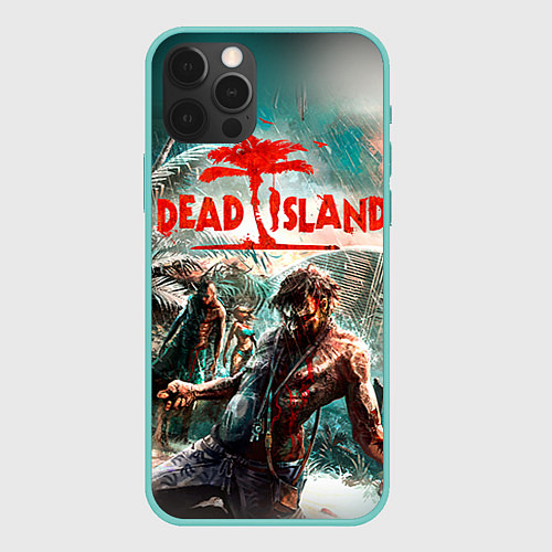Чехол iPhone 12 Pro Max Dead Island / 3D-Мятный – фото 1