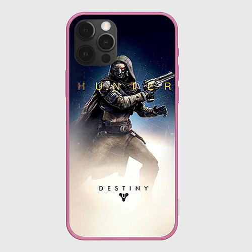 Чехол iPhone 12 Pro Max Destiny: Hunter / 3D-Малиновый – фото 1