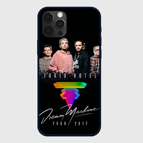 Чехол iPhone 12 Pro Max Tokio Hotel: Dream Band / 3D-Черный – фото 1