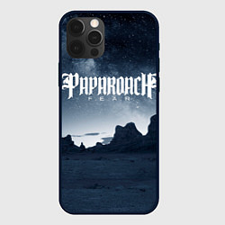 Чехол для iPhone 12 Pro Max Paparoach: Fear, цвет: 3D-черный