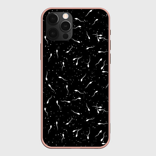 Чехол iPhone 12 Pro Max Новая жизнь / 3D-Светло-розовый – фото 1