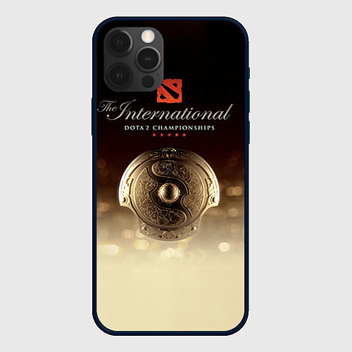 Чехол iPhone 12 Pro Max The International Championships / 3D-Черный – фото 1