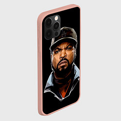 Чехол для iPhone 12 Pro Max Ice Cube, цвет: 3D-светло-розовый — фото 2